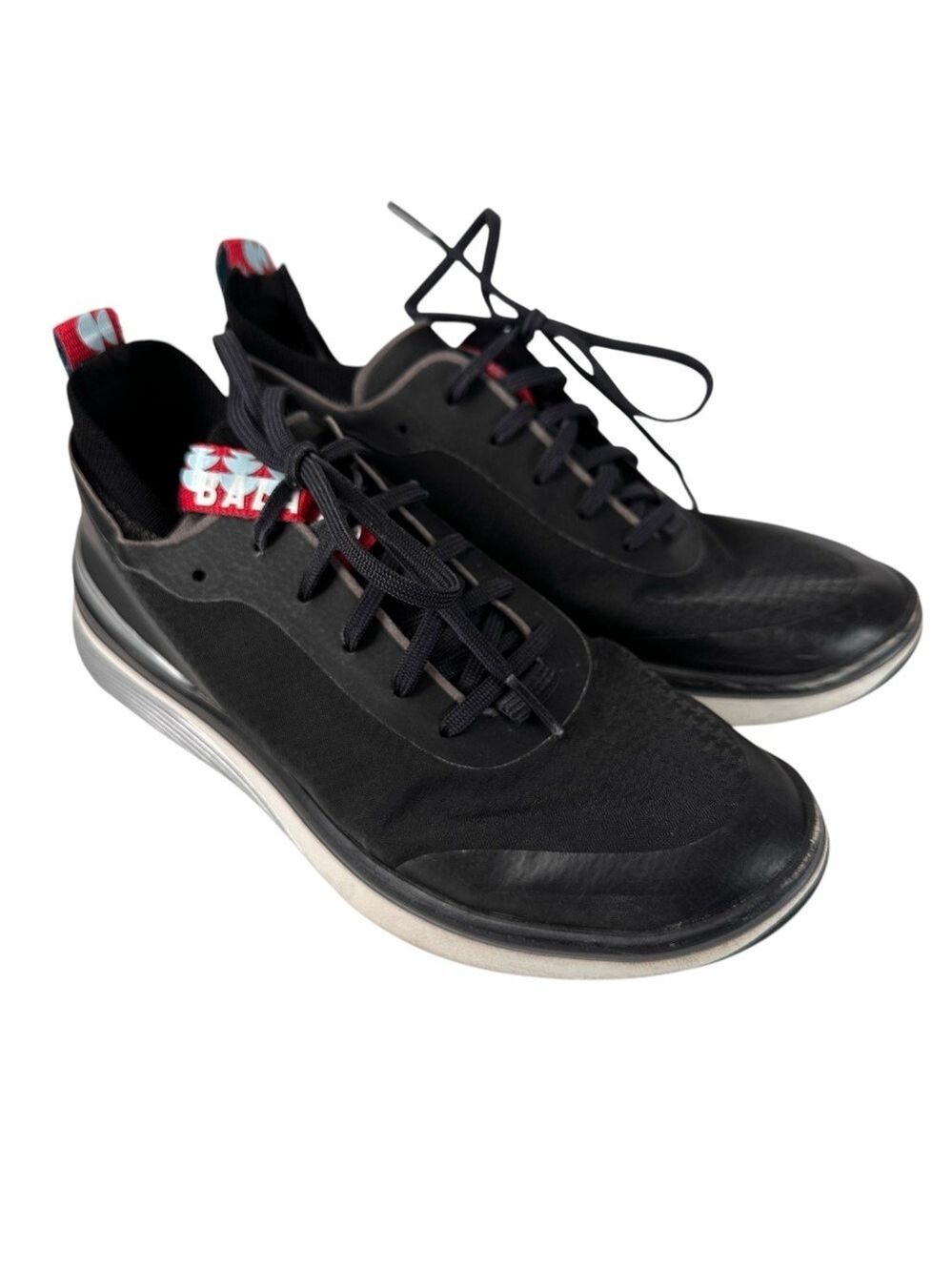 Bala Twelves Black Nursing Comfort Sneakers Womens 7 Slip Resistant Healthcare